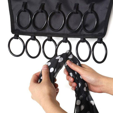 Dressy Scarf and Belt Organizer